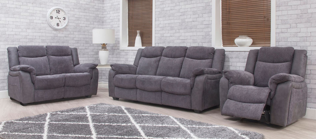 Madison Grey / Charcoal Sofa Range