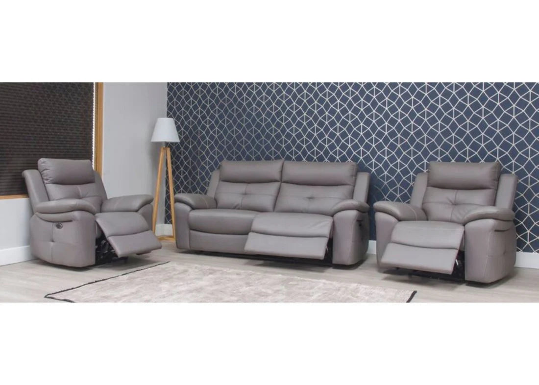 Lugano Dolphin Grey Sofa Range