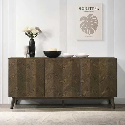 Alice 3 Door Sideboard in colour Wenge