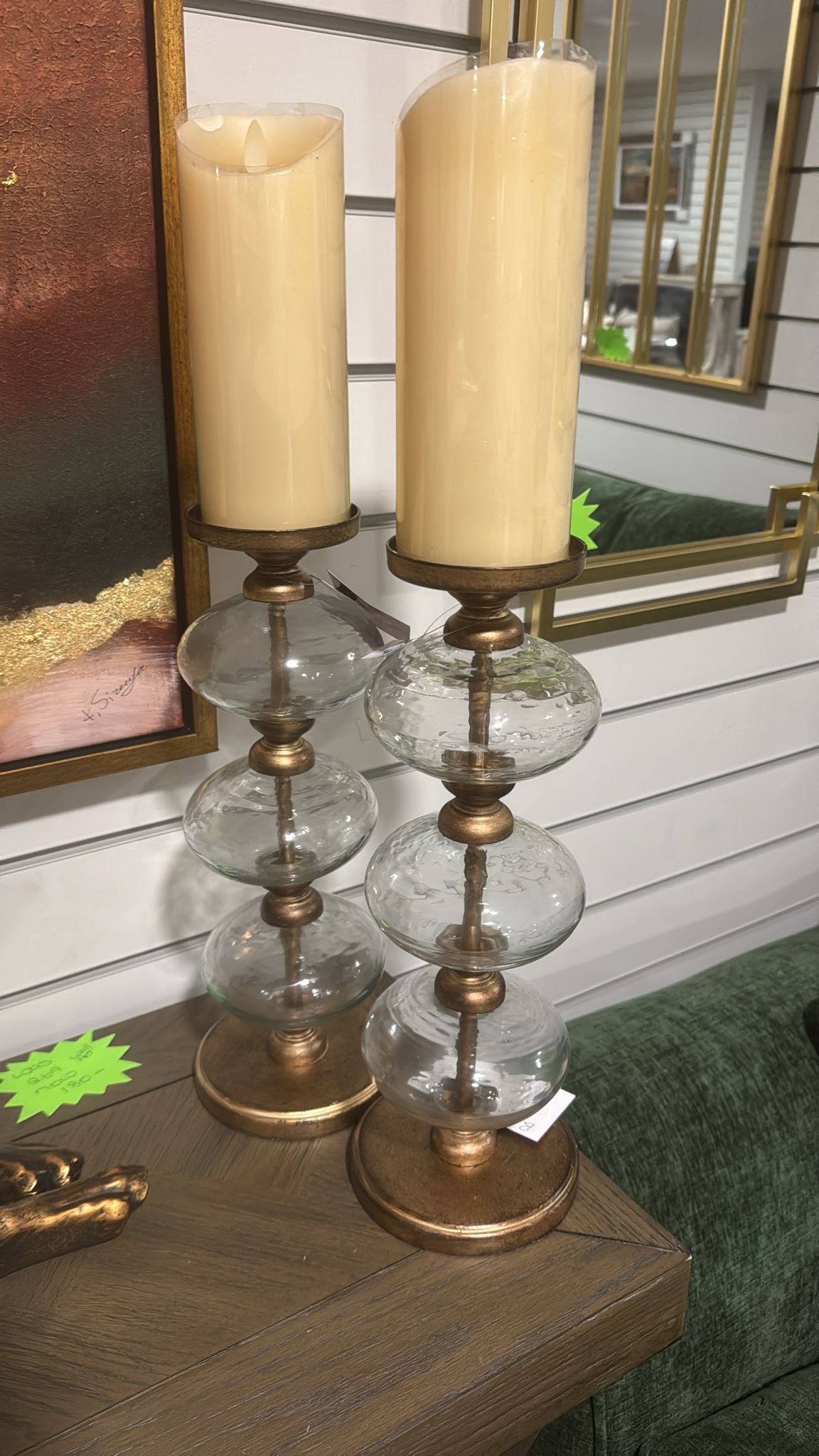 Shop display 2 x Bubble holders