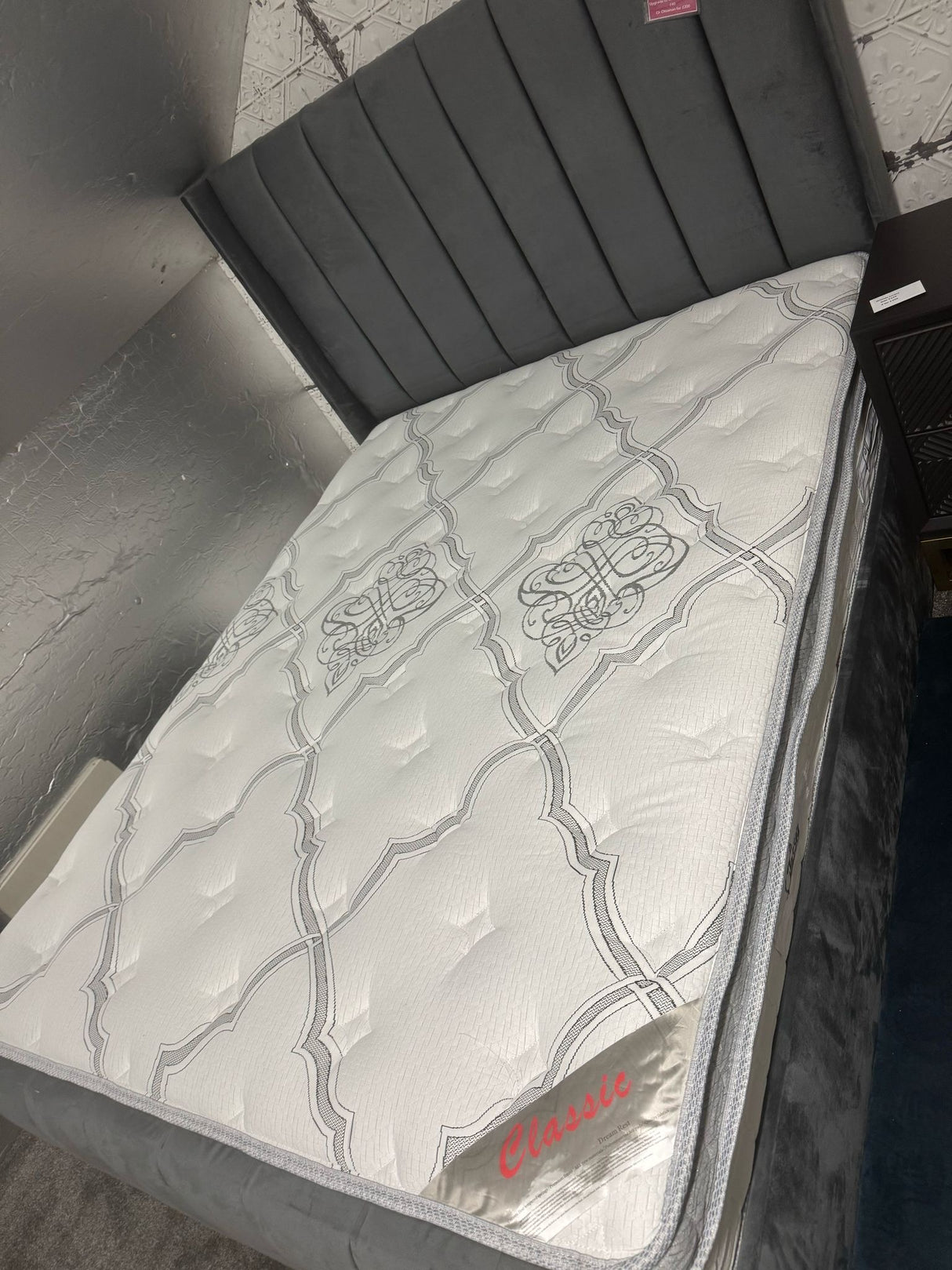 Shop display king mattress