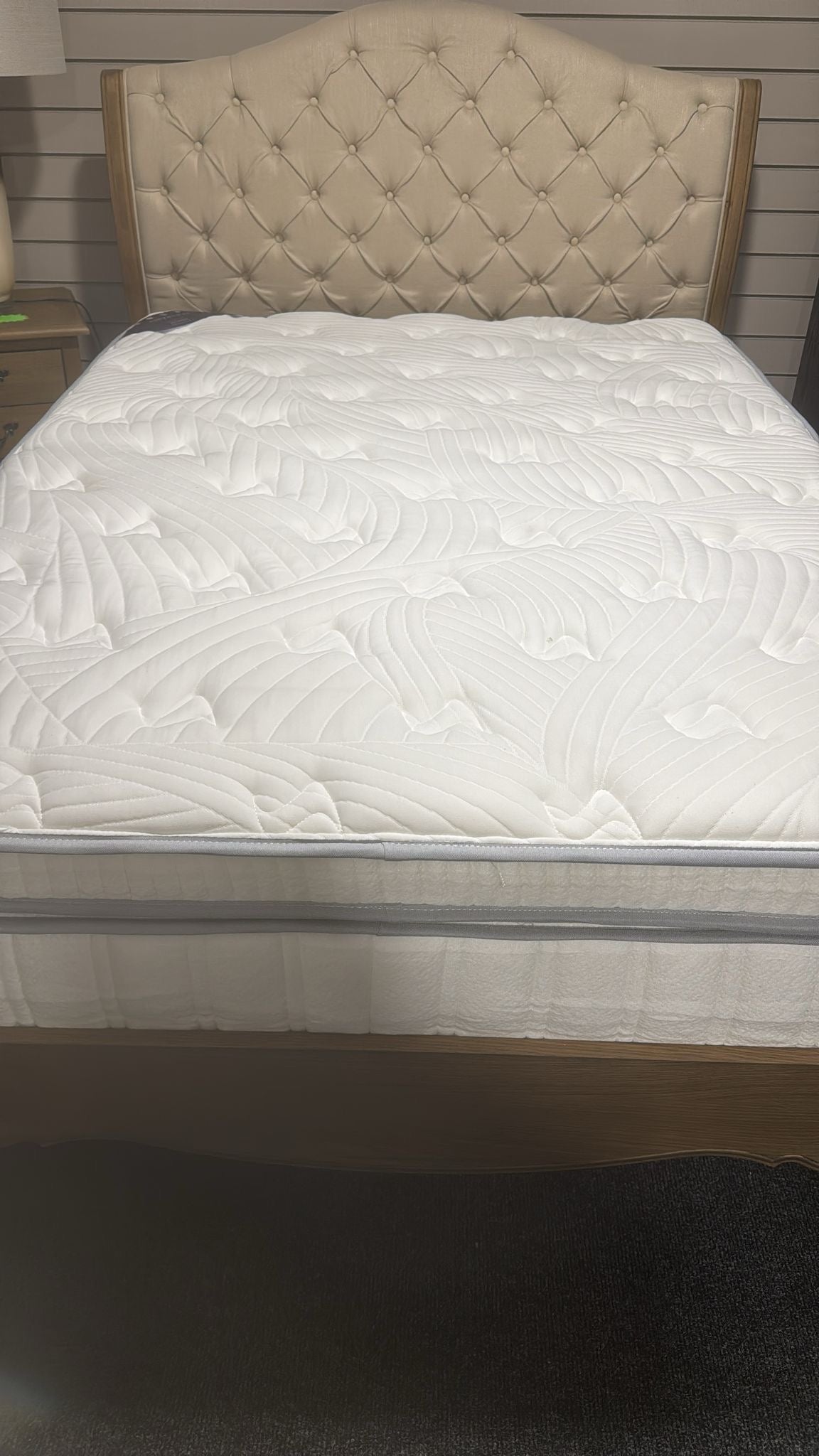 Shop display Double new grange mattress 2000 pocket sprung  £499 sale £399