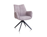 Arco Swivel Arm Chair - Taupe