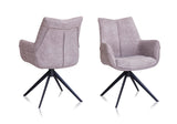 Arco Swivel Arm Chair - Taupe