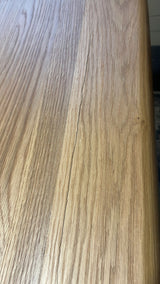 Shop display Donny Solid oak 2.2m table slight flaw