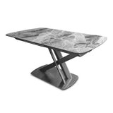 Mirage Extending Dining Table - Dark Grey