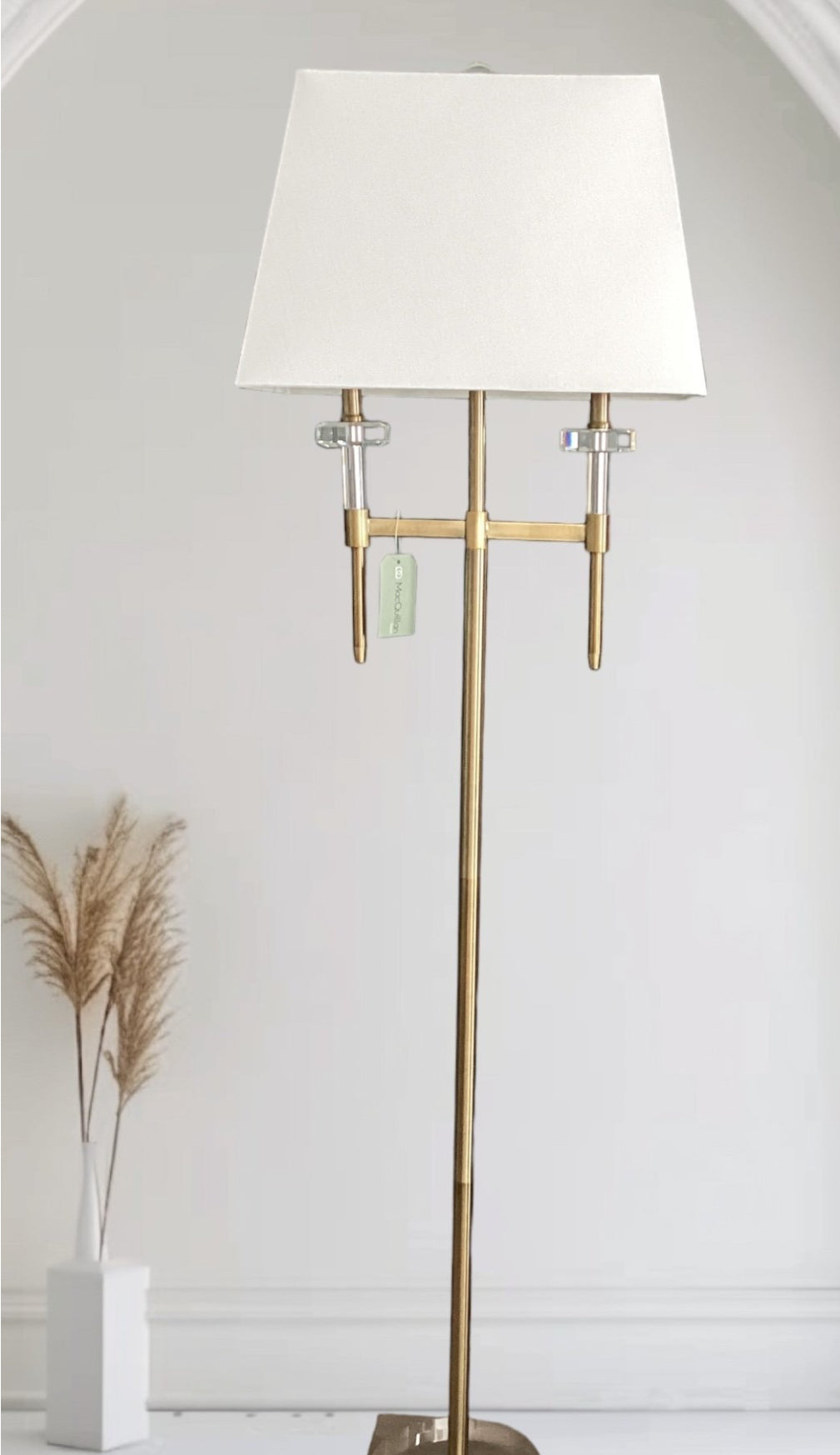 Quito 2 Arm Floor Lamp 64"H