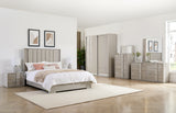 Jules 5’ Bed - Grey