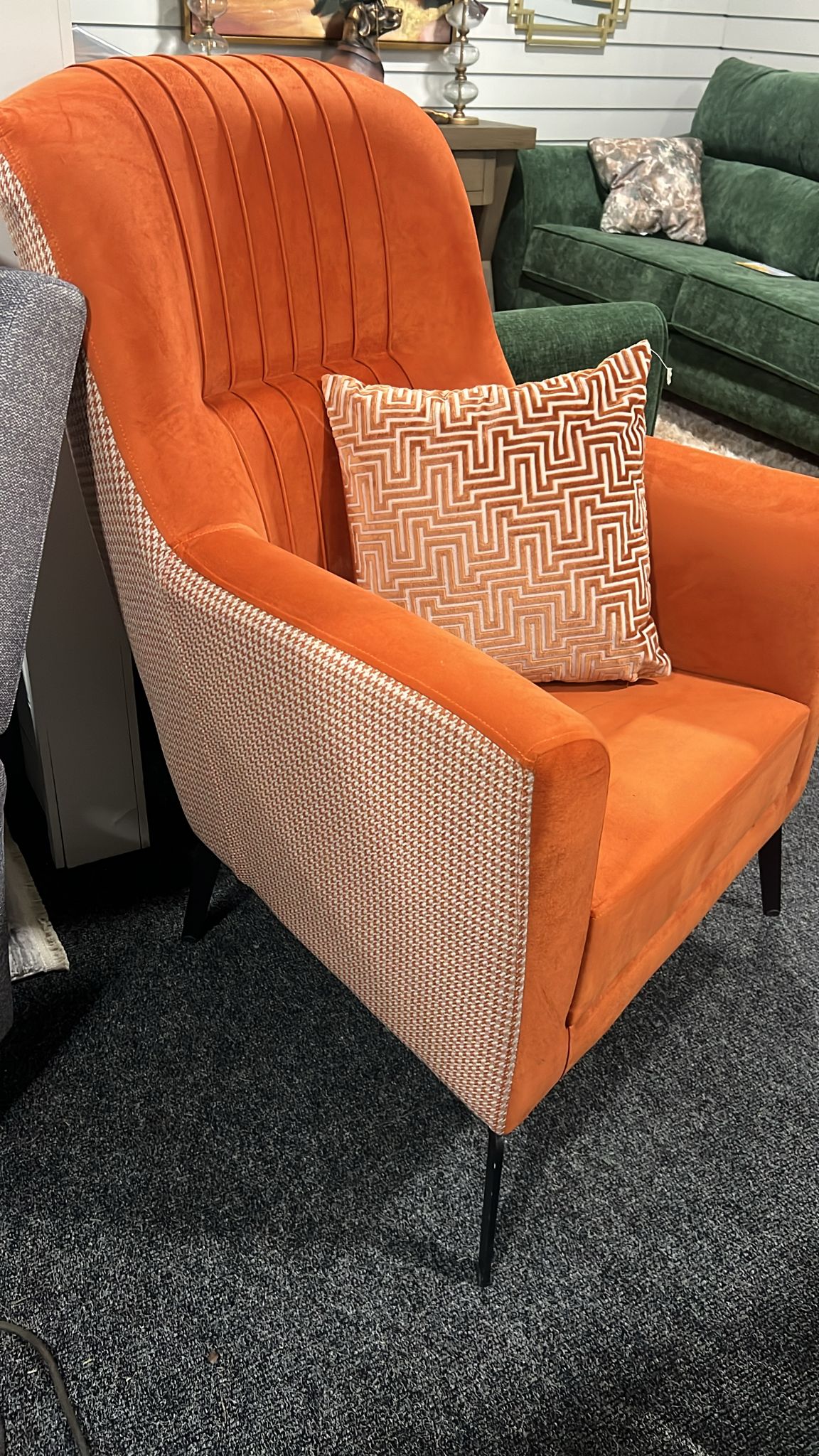 Shop Display Alice burnt orange chair