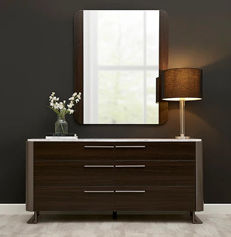 Gianni Chest of 6 Drawers in Dark Oak