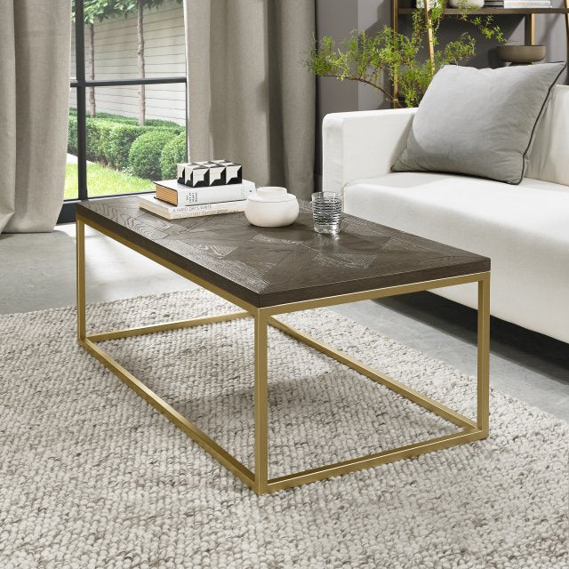 Amelia Fumed Oak Coffee Table