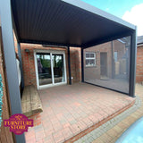 Grey 3m x 3m Pergola - Furniture Store NI