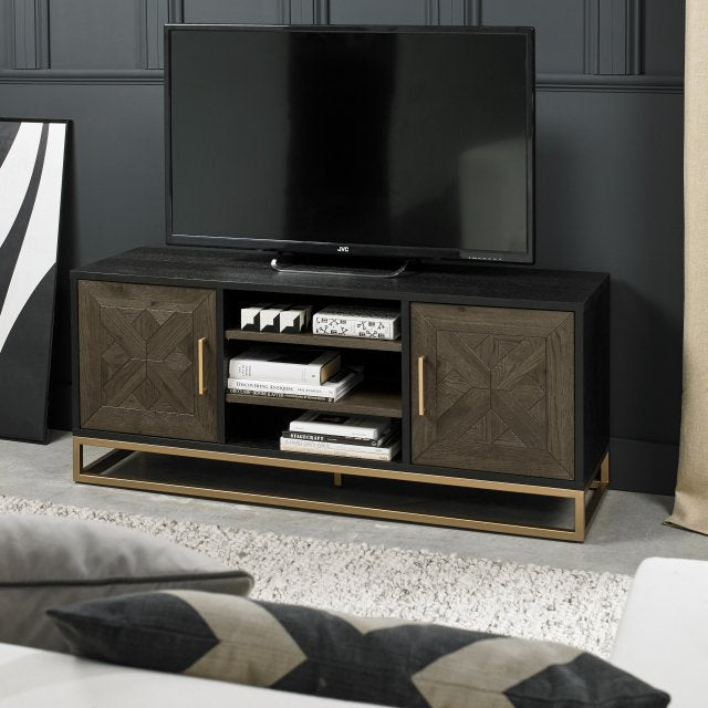 Amelia Fumed Oak TV Unit