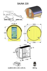 Sauna 220 - Furniture Store NI