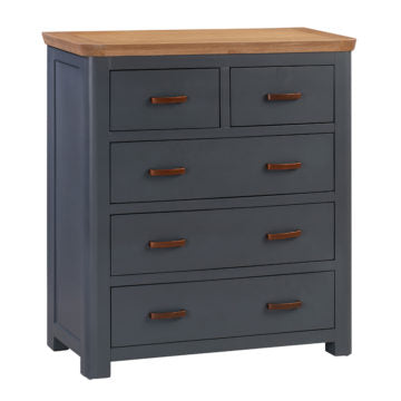 Treviso Midnight Blue Chest of Drawers - Furniture Store NI