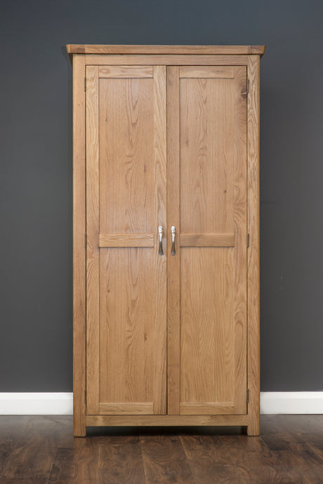 Manhattan - Wardrobe - Full Hanging - Oak/Cream & Oak/ Grey & Oak - Furniture Store NI