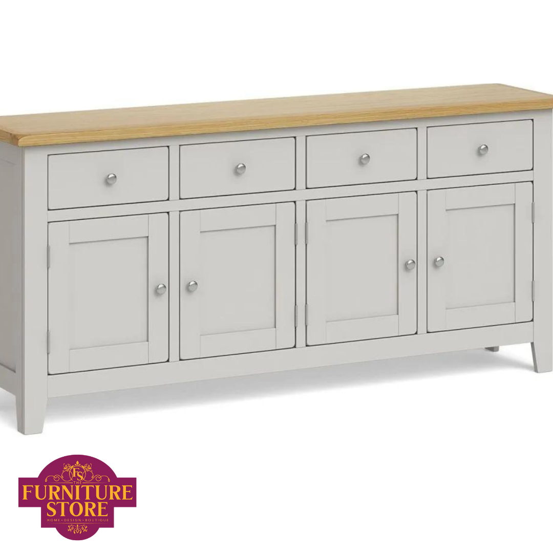 Guilford 4 Door Extra Large Sideboard - Furniture Store NI