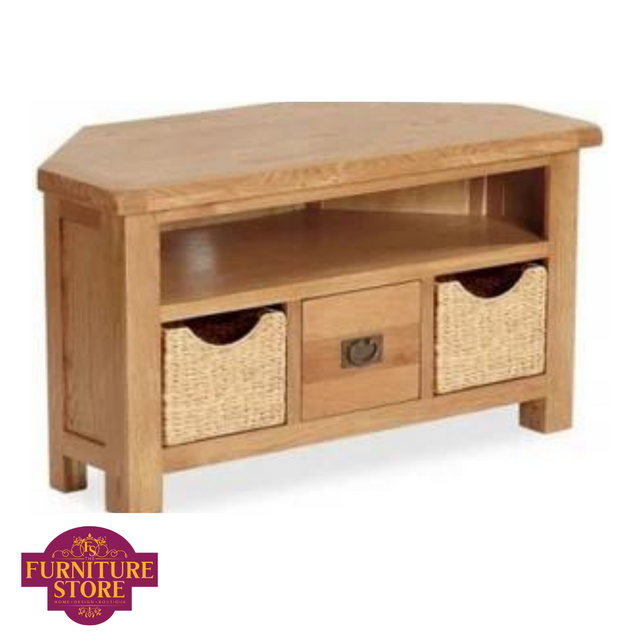 Salisbury Occasional Corner Tv Unit - Furniture Store NI