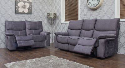 EMILIO FABRIC - DARK GREY SUITE - Furniture Store NI