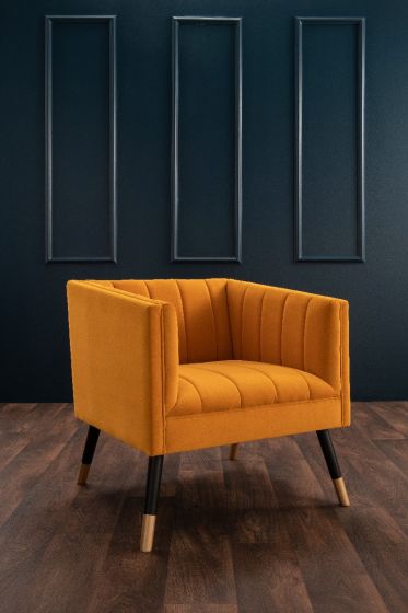 Jackson Tub Chair - Mustard - Furniture Store NI