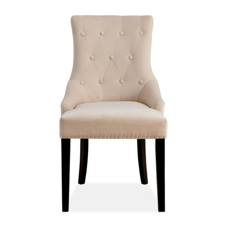 Lion Chair-Cream Velvet - Furniture Store NI