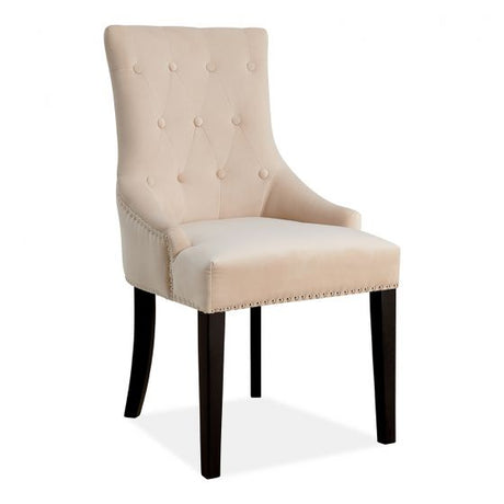 Lion Chair-Cream Velvet - Furniture Store NI