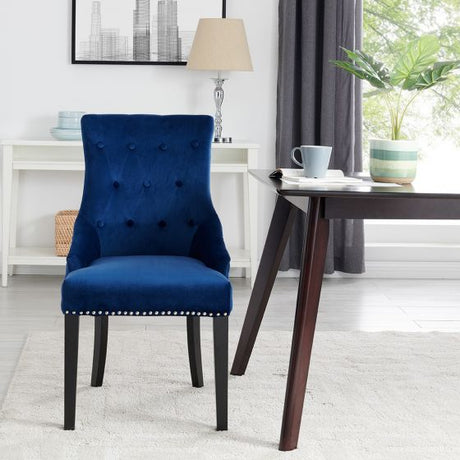 Lion Chair - Blue Velvet - Furniture Store NI